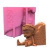 Little Boy Resin Pen Holder Mold for DIY Pen Holder Pen Cup Gypsum Ornament Home Decorations Epoxy Resin Casting Molds