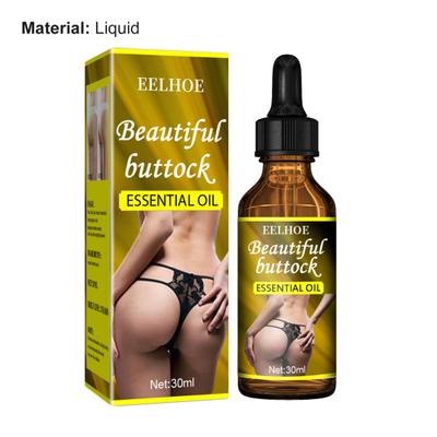 Óleo 30ml indolor, seguro, fácil de absorver, lindo óleo essencial de nádegas para mulheres