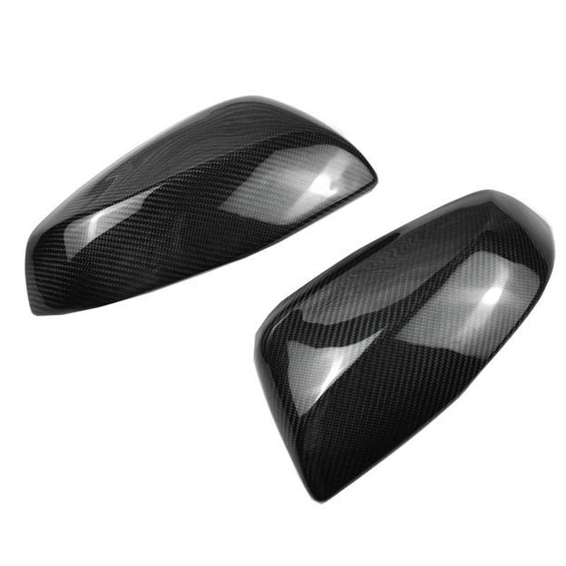 Carbon Fiber Car Rear View Mirror Cover Side Mirror Shell Rearview Housing For Toyota Vellfire Alphard 2015-