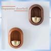 Dopamine Japanese Wooden Entrance Door Bell Decorative Wireless Bird Wind Chime Home Decor Home Opening Hanging