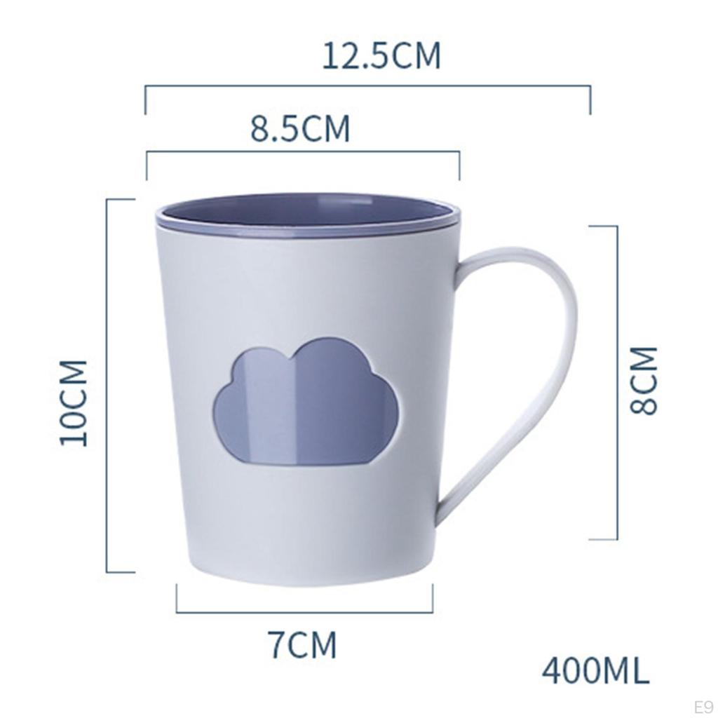 Bathroom Tumbler Toothbrush Cup Large Capacity Mouthwash Toothpaste for Couples Kids