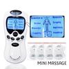 Durable And Safe Pulse Tens Acupuncture Electric Body Massage 8 Models Digital Therapy Machine 4Pads Electrical Muscle Stimulator Full Body Relax