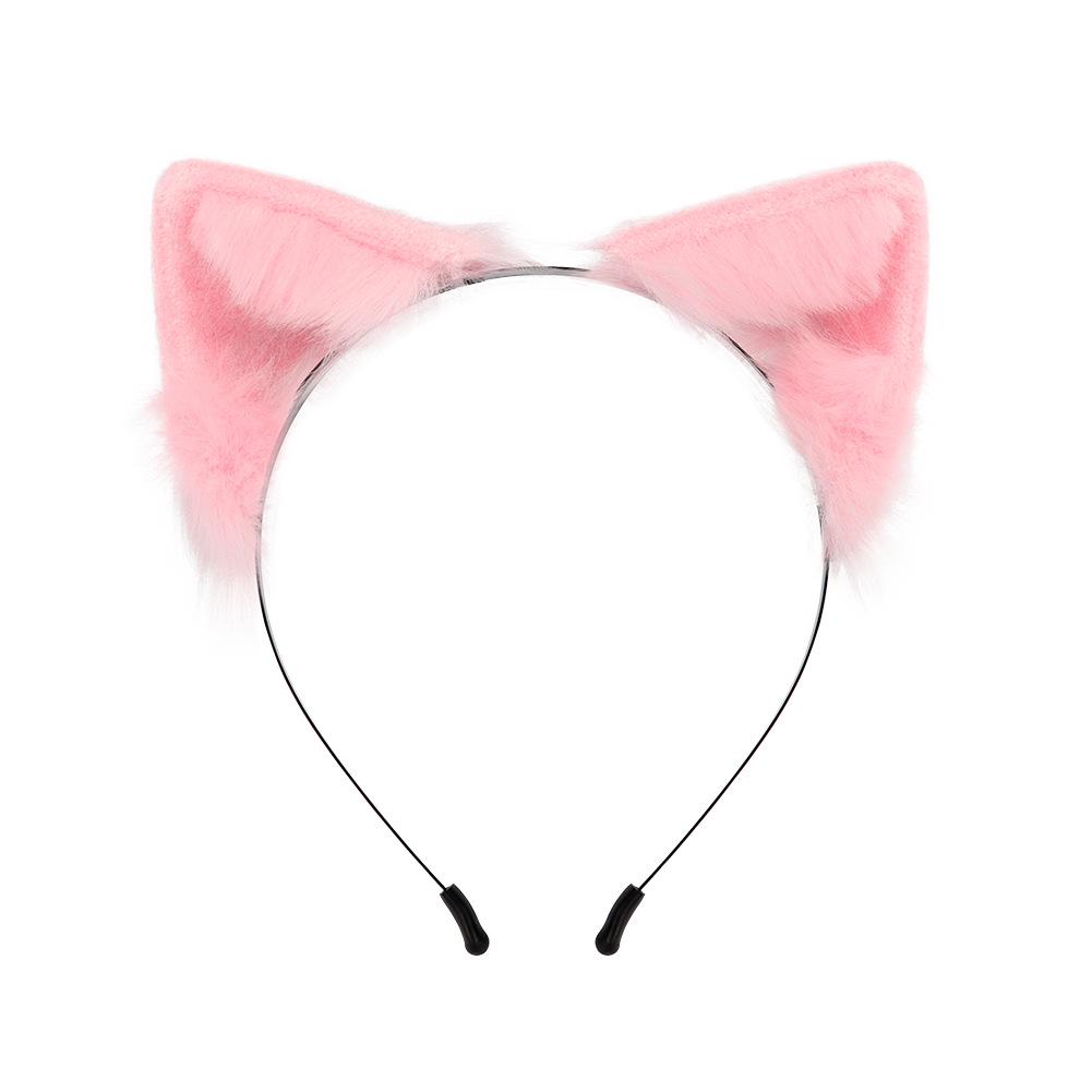 Cute Plush Cat Ear Headband - Cosplay Hair Accessory and Photo Prop
