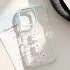 Sweet Cartoon Puppy IPhone 16promax Apple 15 Mobile Phone Case Suitable for 14 Korean 13 Transparent 11 Silicone