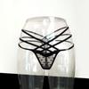 Sexy Panties Net yarn G String Thong Women Low-rise Underwear Ladies Cross strap Lingerie  K79
