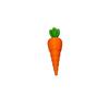 Colorful 3D Printed Scalable Carrot Simulation Plants Fidget Easter Stretchable Ornament Expandable Easter Desktop Decorations