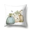 Thanksgiving Pillowcase Blessing Maple Leaf Pumpkin Sofa Cushion Cover Office Home Living Room Pillowcase