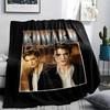 1 Stück Edward Cullen Druck Flanelldecke, Hohe Qualität für alle Jahreszeiten, Heimdekoration, Wärme und Komfort, Perfekt für Weihnachtsgeschenke