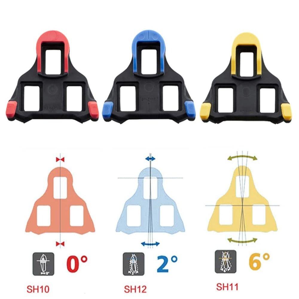 Pedals Plate Clip Bike Pedals Cleats Self Lock Bicycle Pedal Cleats  Bicycle Accessories