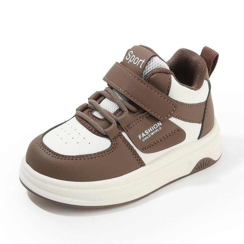 Children's Sports Shoes - New Spring/Autumn Arrival, High-Top White Sneakers for Girls, Casual Skate Shoes for Boys, Soft-Soled Shoes for Toddlers