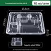 Disposable Divided Takeaway Food Container