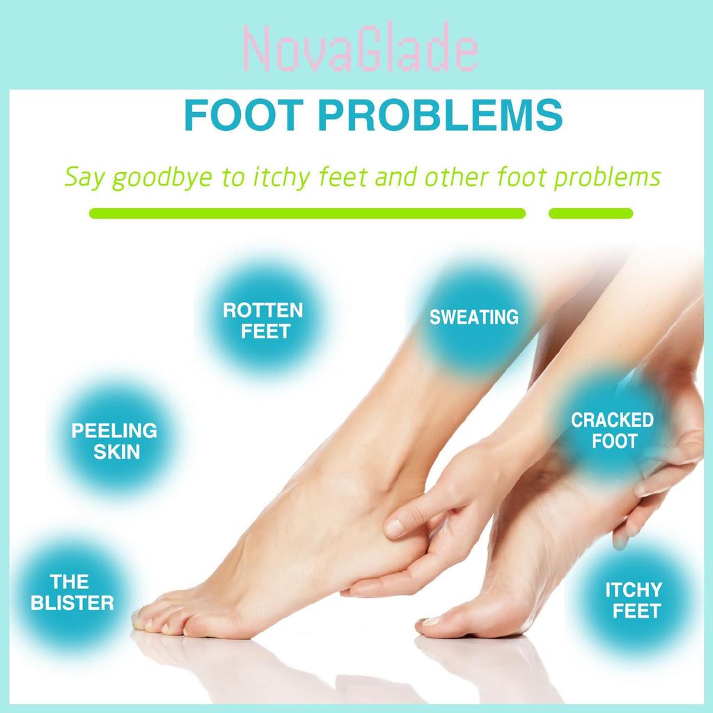 Moisturizing Foot Spray For Dry Cracked Skin And Odor Elimination With Nail Repair Benefits