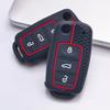 Key Fob Cover for Volkswagen Golf Polo Passat Tiguan Jetta Octavia B8 B7 Anti-Scratch Guard Shockproof Protection Soft Grip Texture