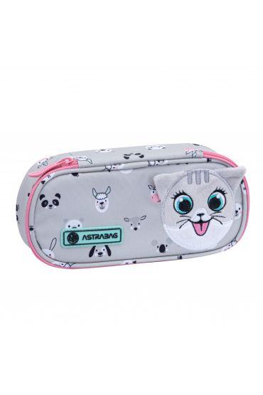 Astrabag Kitty Pencil Case for Little Kitty Lovers A Joyful Lesson