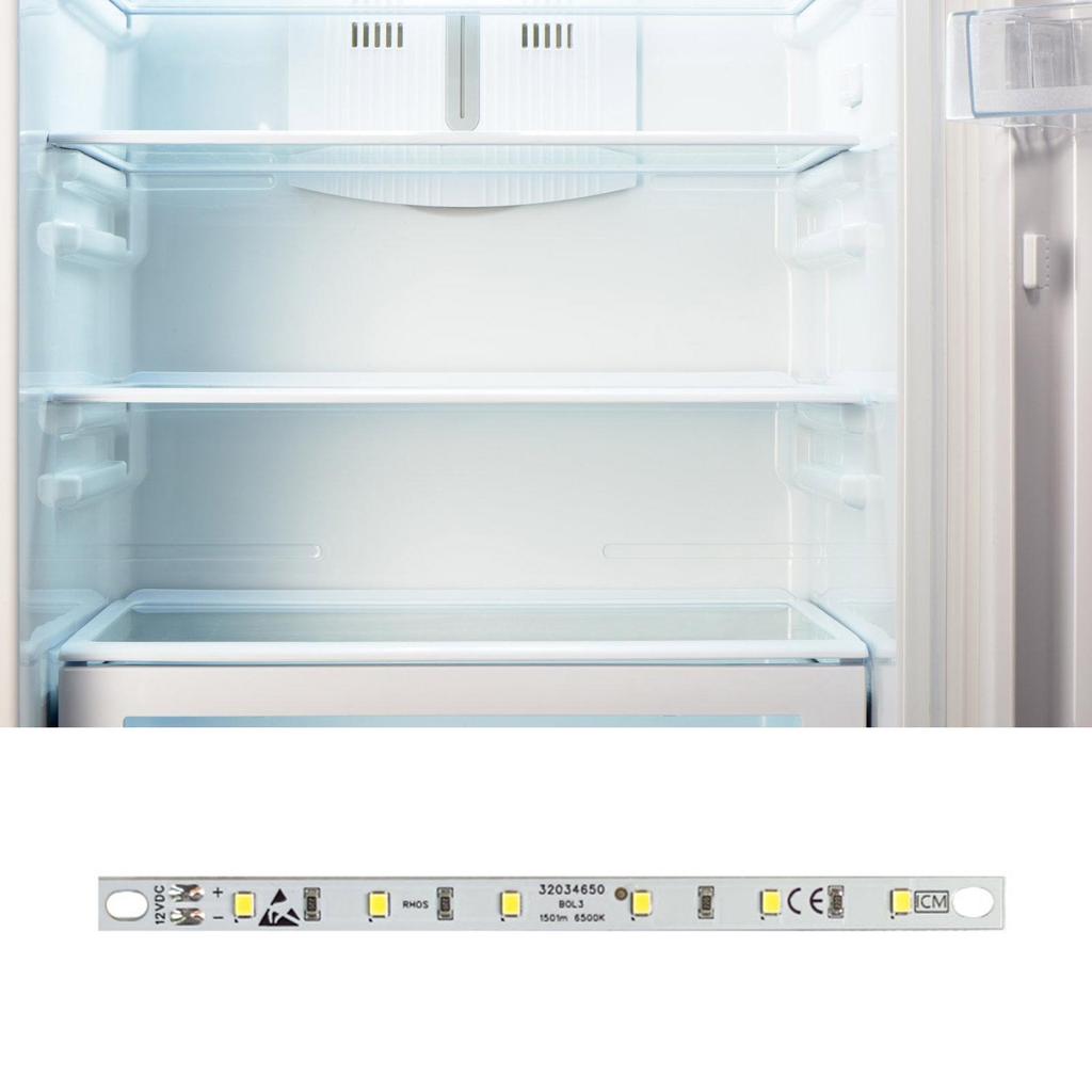 LED Light Panel Home Refrigerator Part 6500K Kitchen Appliance Lighting PCB Texture for Visibility in Refrigerators