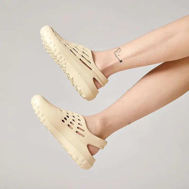 Fashion Anti-slip Male Shoe Hole Shoes Ultralight Japanese New Design 2025 Cheap Liquidation Summer Sale Descount Color Eva Men's Sandal