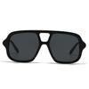  New Ins Popular Fashion Double Bridges Square Men Sunglasses Vintage Punk Yellow Shades UV400 Men Trending Sun Glasses