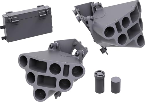 T-Rex Studio 1/35 Scale Modern American M250 Smoke Discharger for the U.S. Army M1 Abrams Main Battle Tank Family, Plastic Model Kit Parts TR35188 (Ta