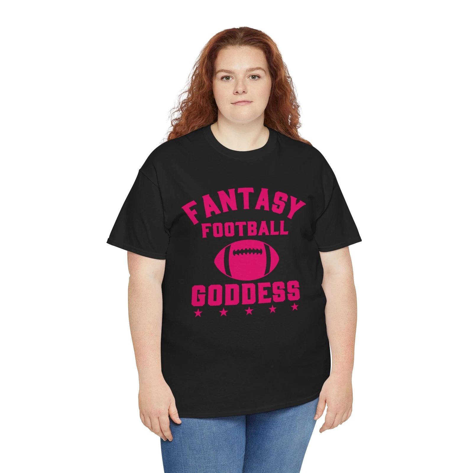 

FANTASY FOOTBALL GODDESS T-Shirt - Support Your Team with this Game Day Tee S