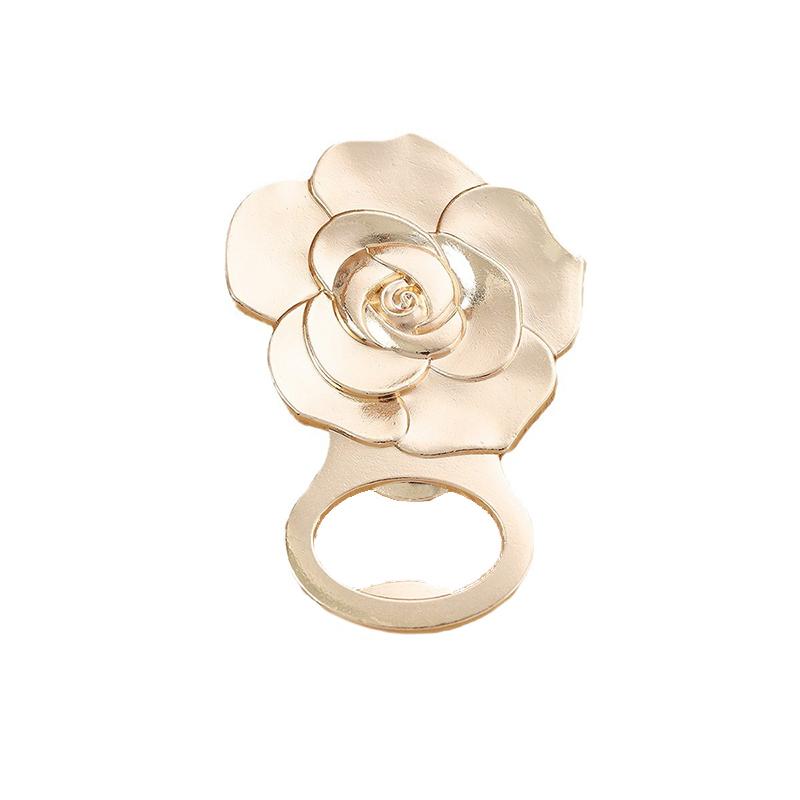 

1PC Rose Shaped Elaborated Bride s Party Souvenirs Wedding Gifts Suitable for Bottle Opener Guest Favors Golden