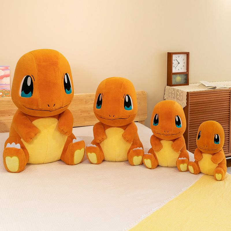 Popular Small Fire Dragon Doll Pokémon Series Plush Toy Children Play Doll