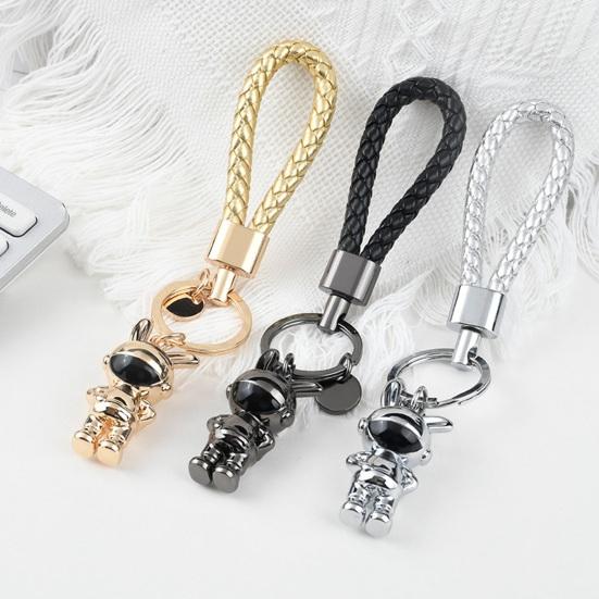 

Брелок-брелок с изображением астронавта, кролика, роскошный стильный прочный тканый дизайн, невыцветающая подвеска для мужчин и женщин, сексуальная одежда для взрослых B золотистый