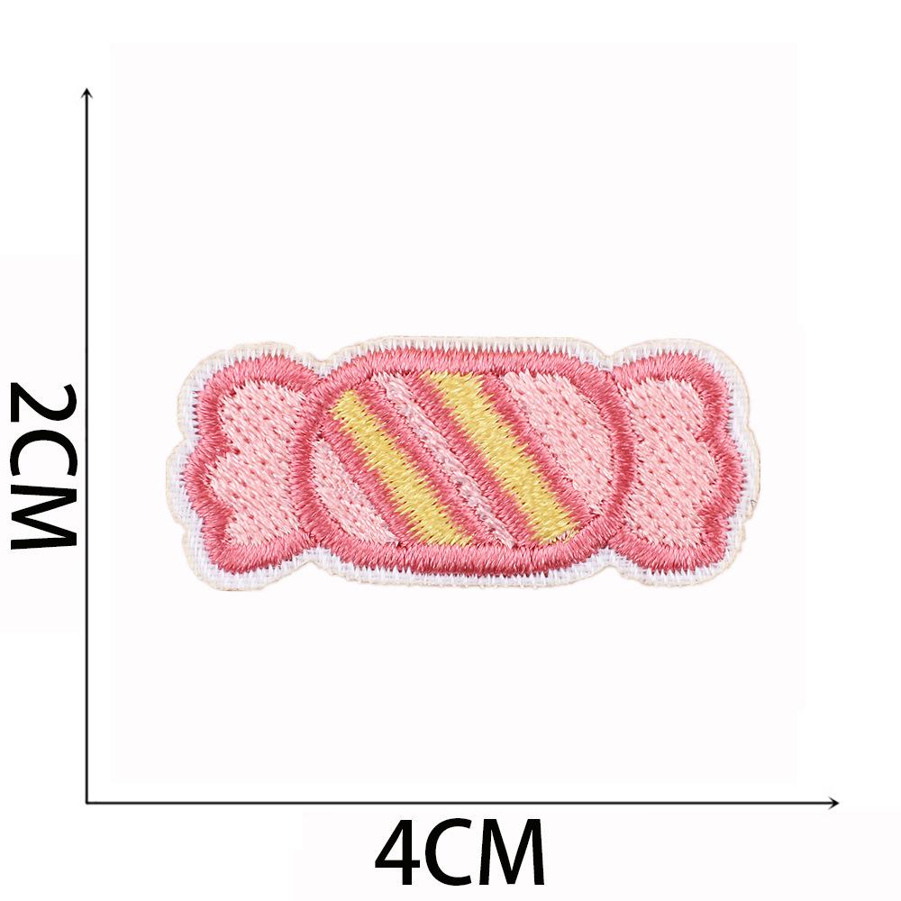 Little White Rabbit Embroidery Cloth Sticker Clothes Bag Decoration Patch Sticker Full Embroidery Craft Cake Computer Embroidery Label Embroidery Stic
