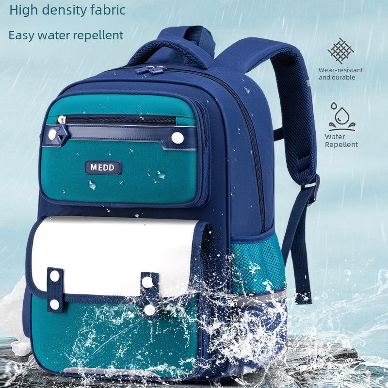 2024 Lightweight Multi-layer Breathable Backpack for Grades 1-6 Elementary Students