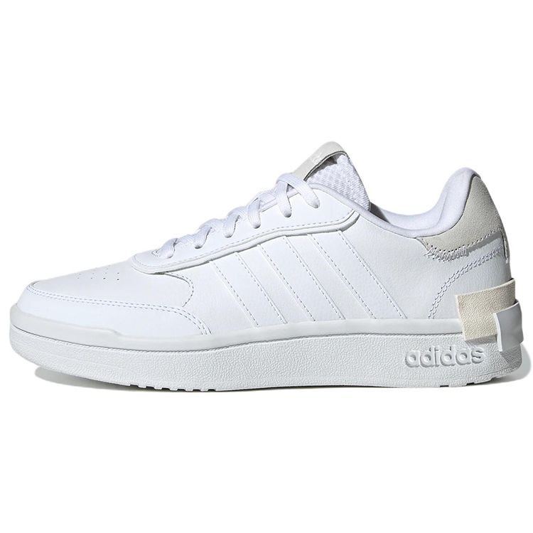 Adidas Neo Postmove Synthetic Leather Non-Slip Wear-Resistant Low-Top Skate Shoes Women Sneakers White GZ6783