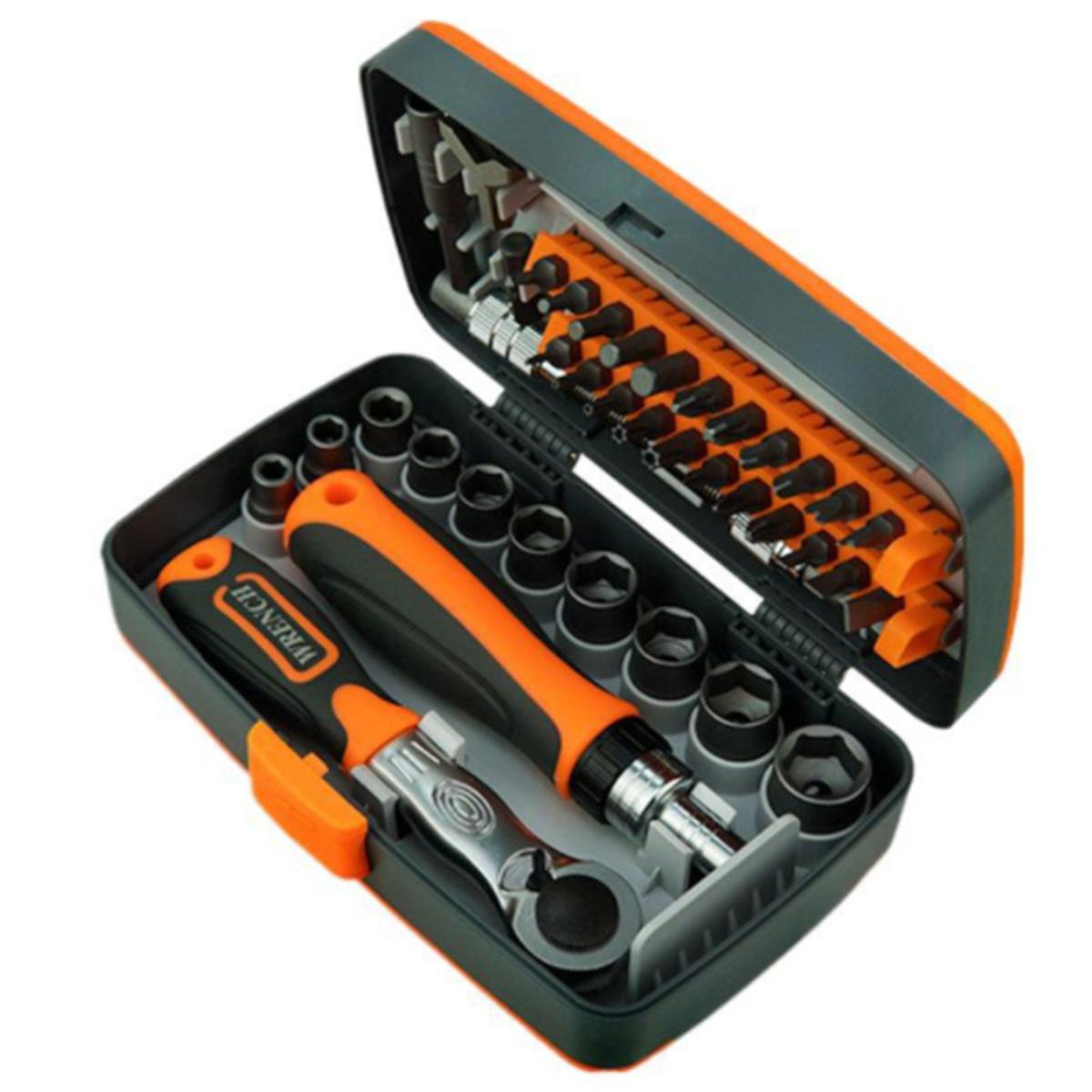 

Многофункциональный храповой ключ высокой твердости 38-в-одном