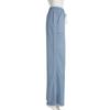 Women's Autumn Loose Solid Color Long Drawstring Elastic Waist Casual Pants