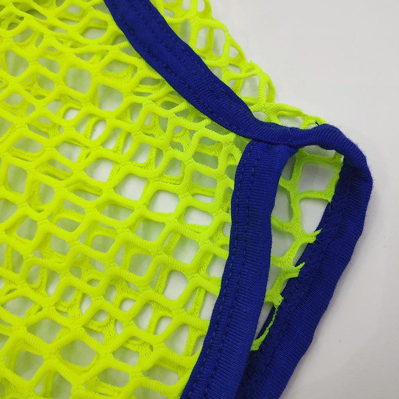 Men's Low Waist Mesh Breathable Boxer Briefs - Transparent & Youthful Design