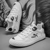 2025 Summer Mesh Breathable Men's Shoes Fashion Casual Sports Shoes White Shoes Lightweight Student Non-slip Casual Shoes