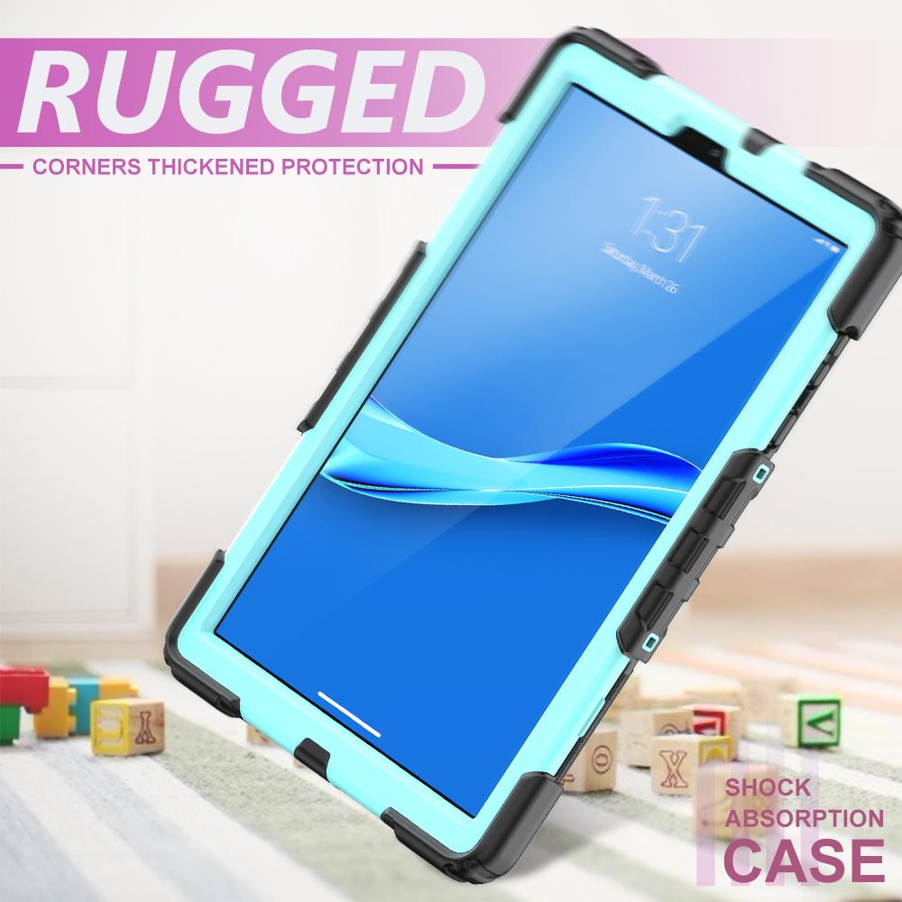 Armor Case For Tab M11 Xiaoxin Pad TB330FU K10 M10 3rd Gen TB328FU TB328XU K11 Wrist Strap Kickstand Cover