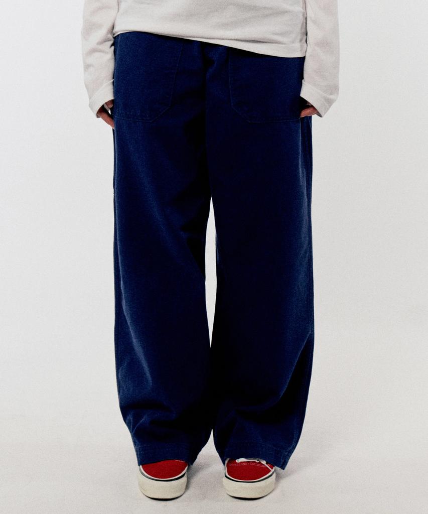 GOLDEN SUNSHINE French Work Pants_Navy