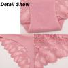 5Pcs Women Lace Floral Underwear Seamless Stretch Panties Sexy Hollow Out Low-Waist Briefs Women Lace Comfort Lingerie