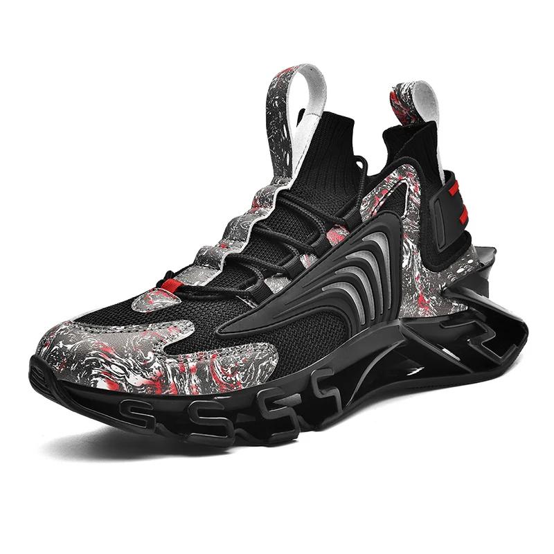 

MAEDEF Мужская спортивная обувь Удобные мужские кроссовки Повседневная мужская обувь Нескользящие Тренд Бег трусцой Тренировки Беговые кроссовки Мужская обувь 39 чёрный