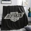 LA Kings Printed Flannel Blanket, soft throw for bedroom sofa, washable, Christmas present, great gift.