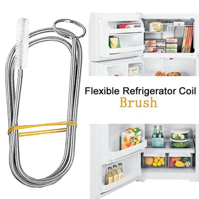 Edelstahl-Kühlschrank-Abflussloch-Filterrohr-Rohrreinigungsbürstenwerkzeug