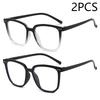 Anti-blue Light Glasses for Women with Regular Eyeglass Frame Finished Retro Flat Light Frame