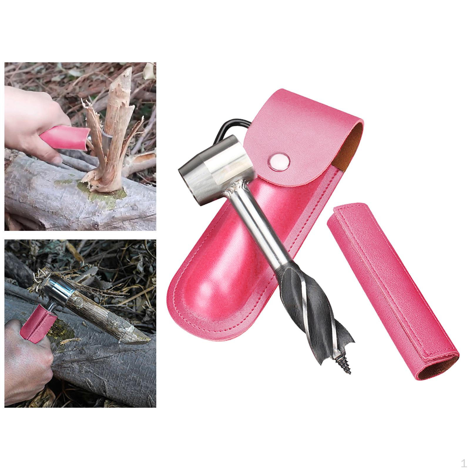 Ручное сверло по дереву для кемпинга pink