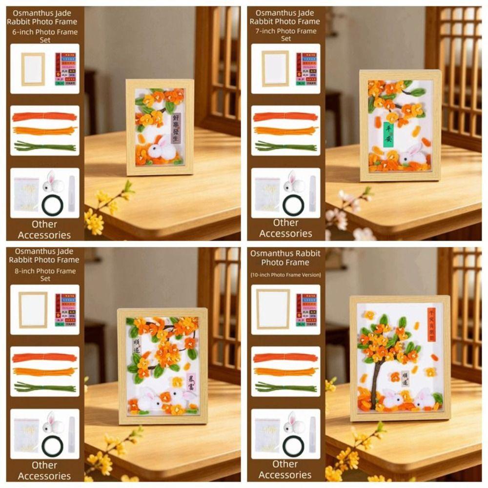 Osmanthus Tree Handmade Photo Album DIY Desktop Ornaments Cute Handmade Gifts Friend