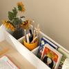 Kids Desk and Chair Set, Children Study Table with Storage and Shelves for Study Room, Gift for 3-8 Years, Natural