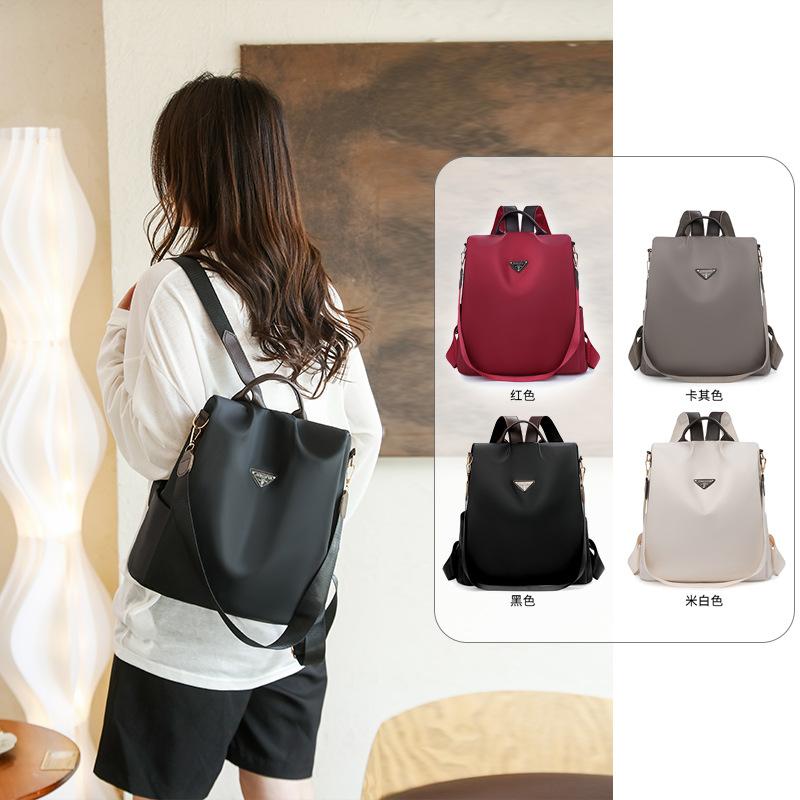 Multifunctional new women's backpack anti-theft versatile work commuter backpack large capacity casual portable shoulder bag