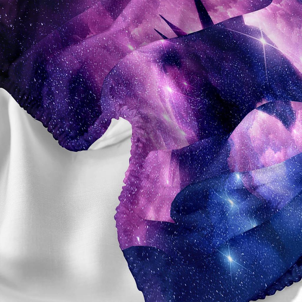 Unicorn Pattern Mattress Three-Piece Digital Printing Bedding Mattress Three-Piece Set Children And Adults