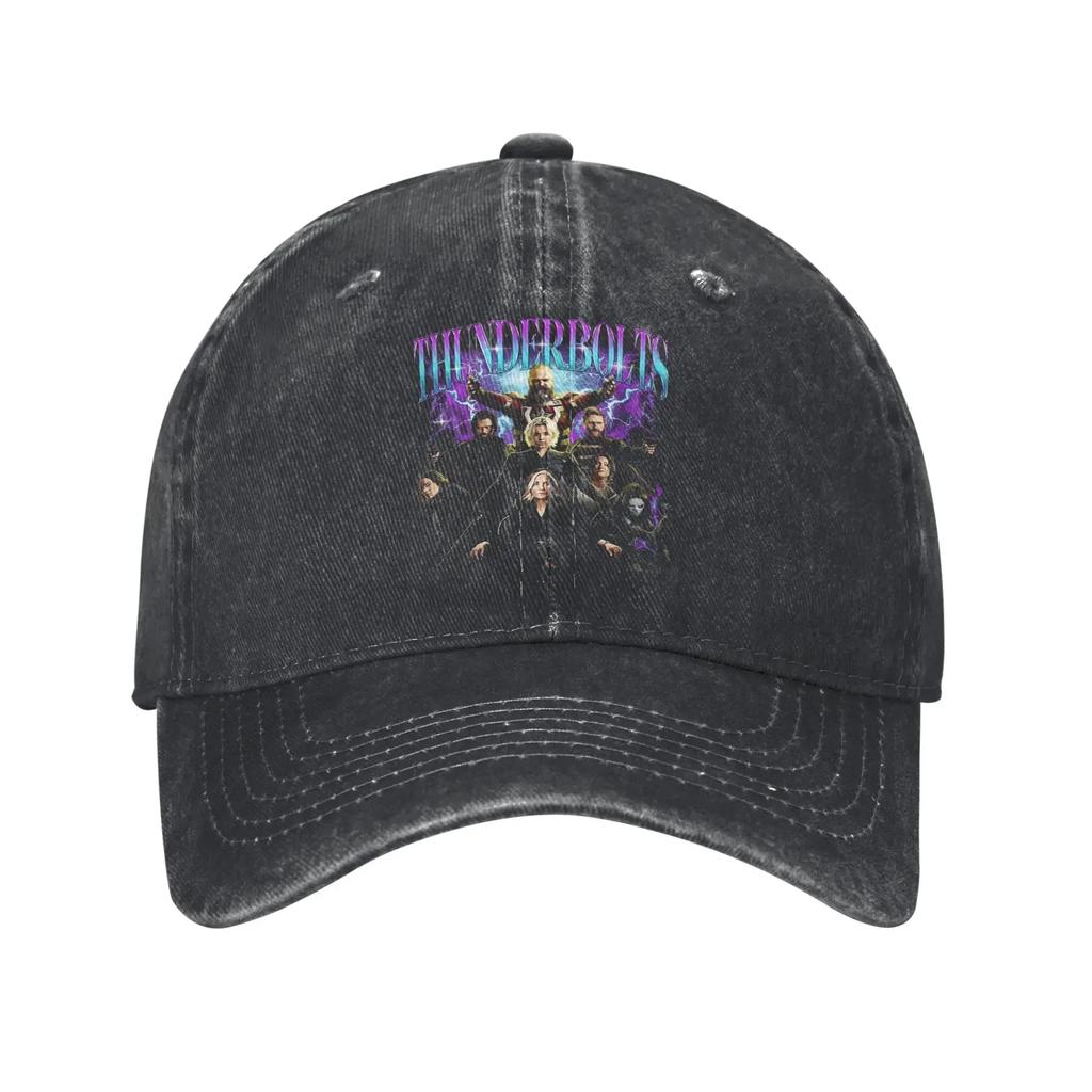 Athunderbolts Vintage Not Giving Up Men Women Baseball Cap Distressed Denim Caps Hat Vintage Summer Adjustable Snapback Hat