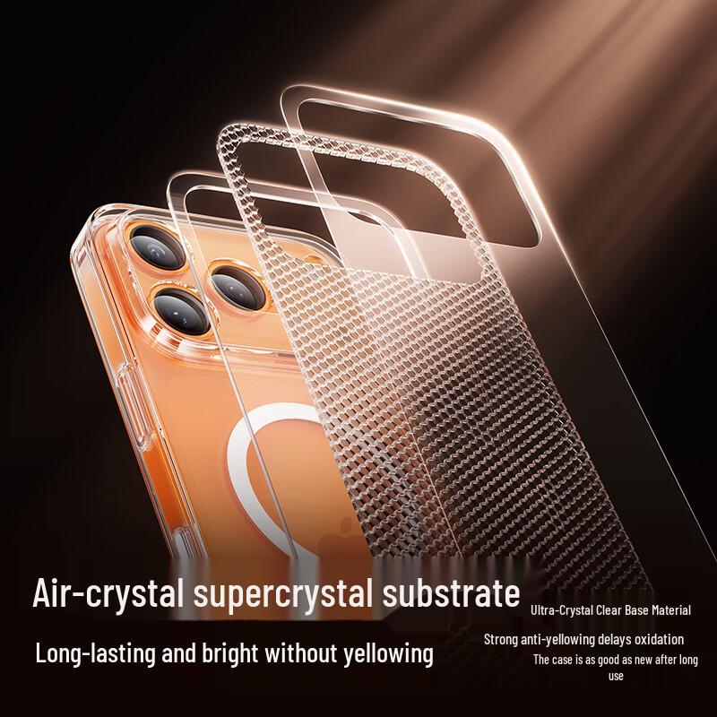 ShineMore Magsafe KI-Taste Ultradünne iPhone-Hülle