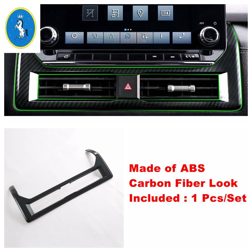 ABS Car Rear Box Air Outlet Frame / Water Cup / AC Conditioning Vent Cover Trim Accessories For Mitsubishi Triton L200 2024 2025