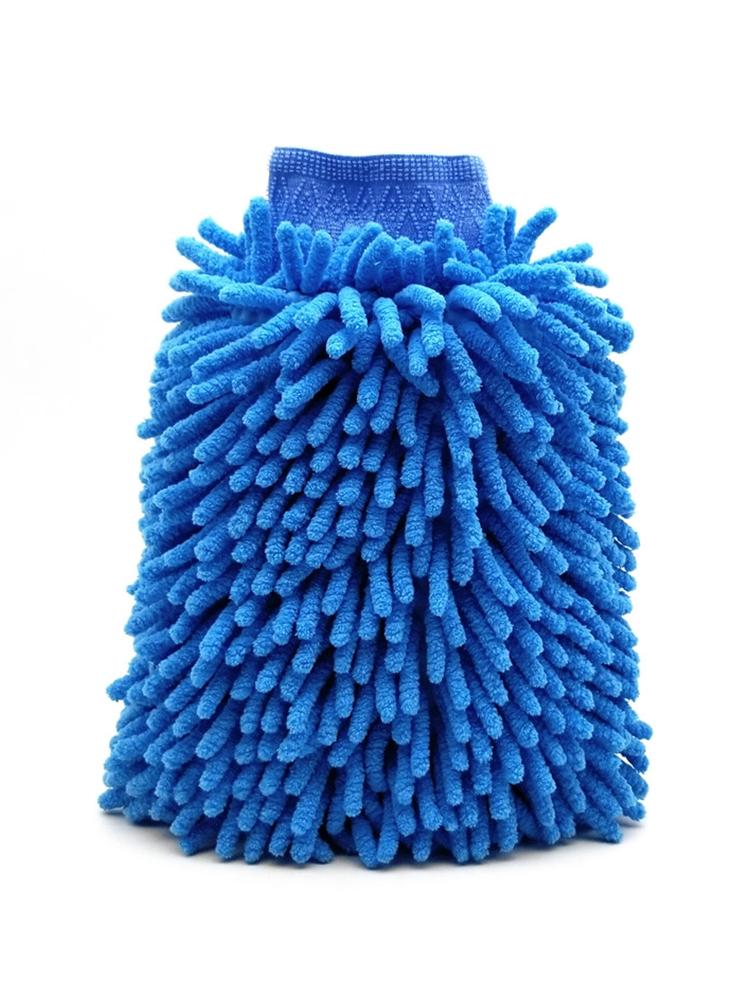 Microfiber Car Wash Mitt Double Sided Chenille Auto Gloves Ultra Absorbent Wash Car Sponge Scratch Free Microfiber Car Cleaning