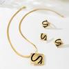 Fashion  Jewelry Set Necklace Earrings Ring  For Women Ladies